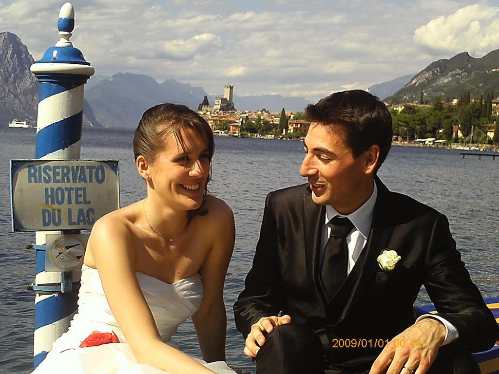 Beach Hotel Du Lac Malcesine Buitenkant foto