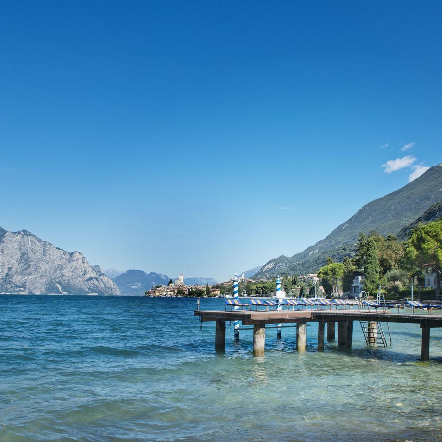 Beach Hotel Du Lac Malcesine Buitenkant foto